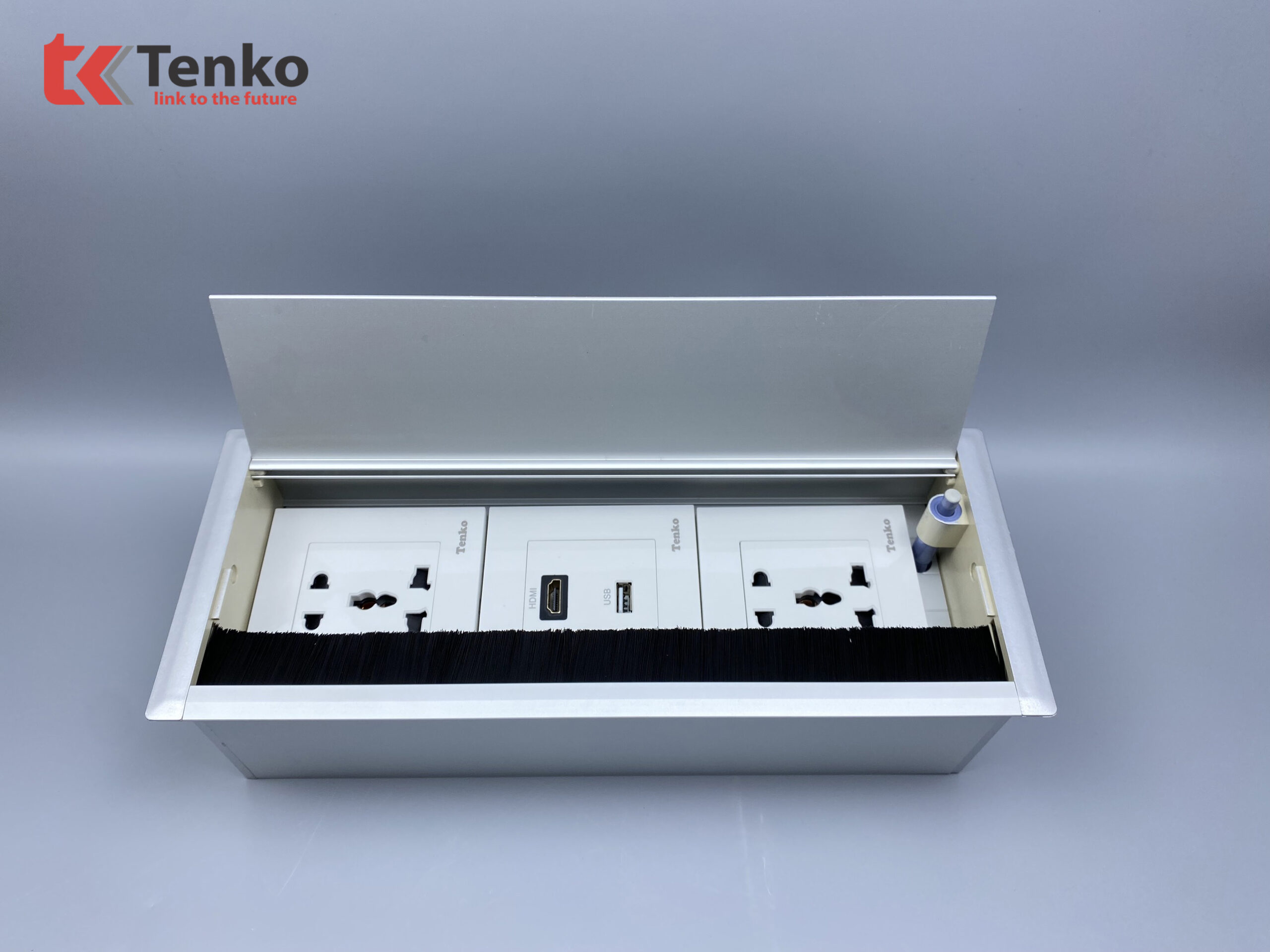 Hộp Điện &Acirc;m B&agrave;n Họp 3 Ổ Đa Năng TK-AB3S-04