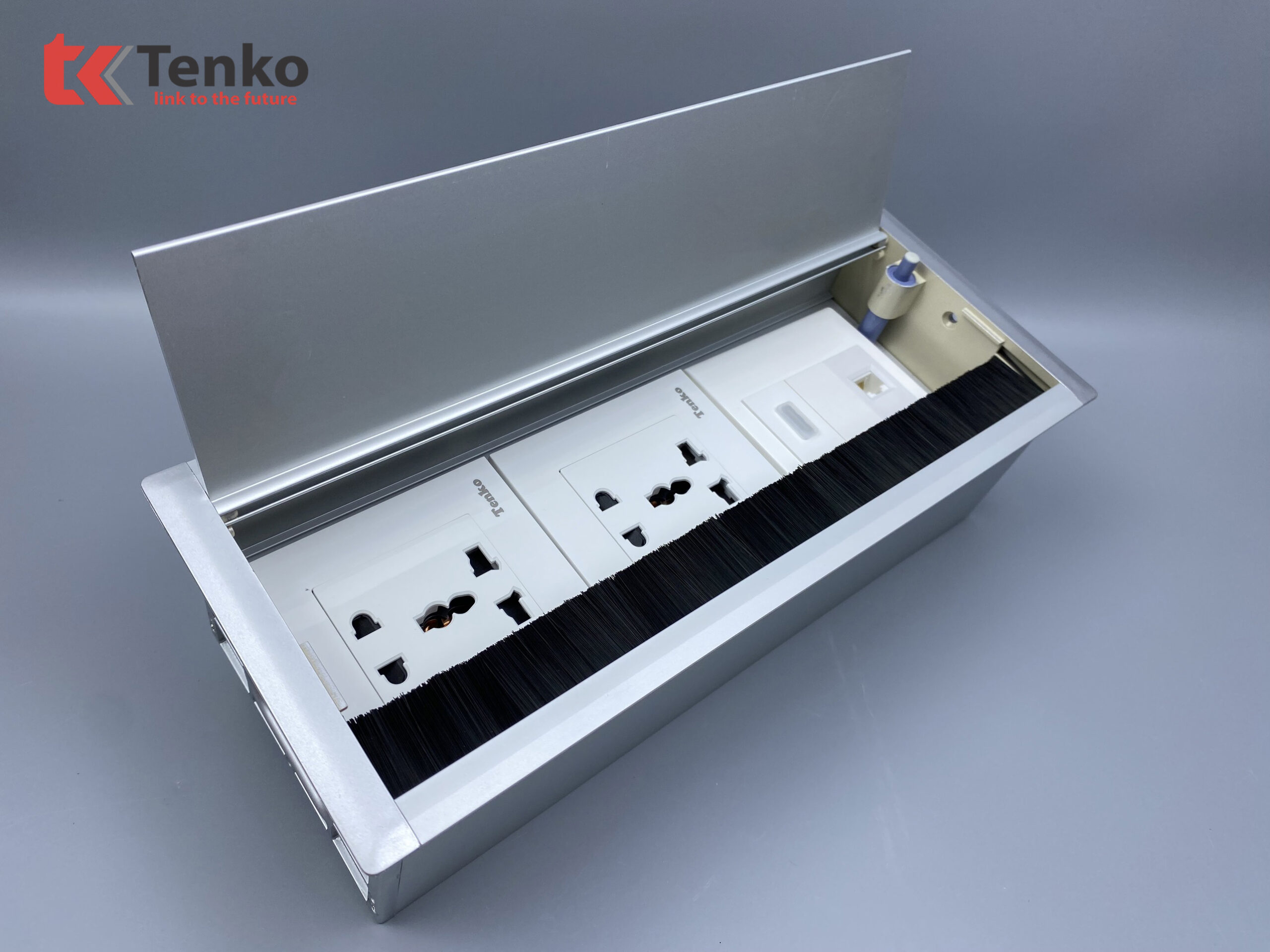 Hộp Điện &Acirc;m B&agrave;n Họp 3 Ổ Đa Năng TK-AB3S-05