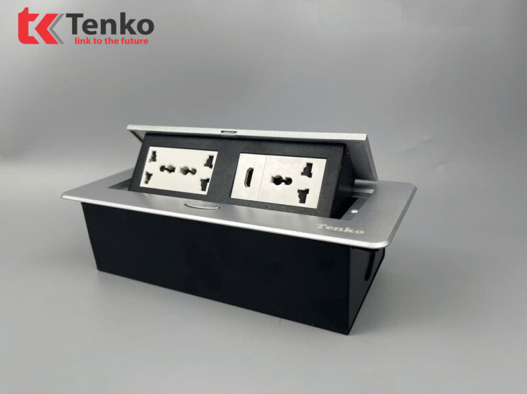 Hộp Ổ Cắm Điện &Acirc;m B&agrave;n Họp TK-AS06DN-03