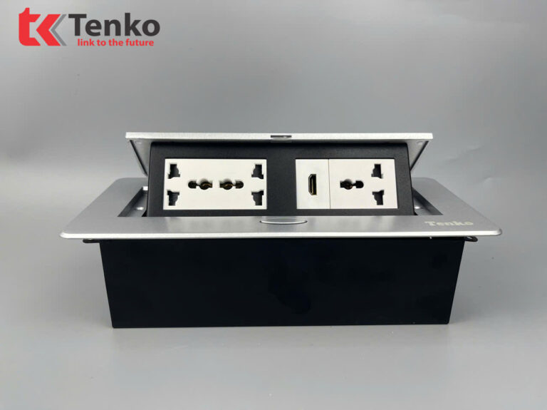 Hộp Ổ Cắm Điện &Acirc;m B&agrave;n Họp TK-AS06DN-03