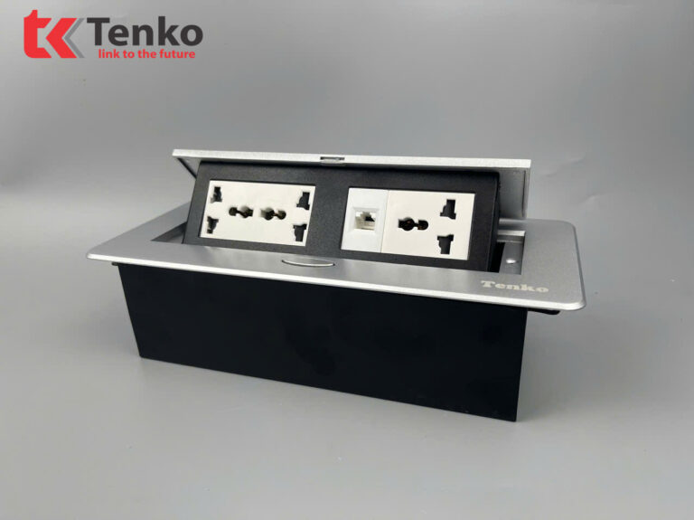 Hộp Ổ Cắm Điện &Acirc;m B&agrave;n Họp TK-AS06DN-04