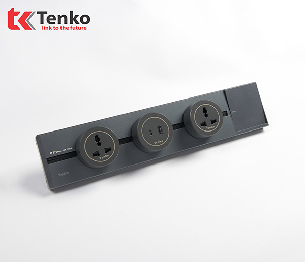 Thanh Ray Nổi 40cm Tenko TK-RA40N X M&agrave;u X&aacute;m