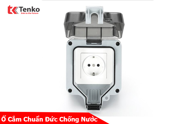 Ổ Cắm Schuko Chuẩn Đức Chống Nước TK-IP66-04