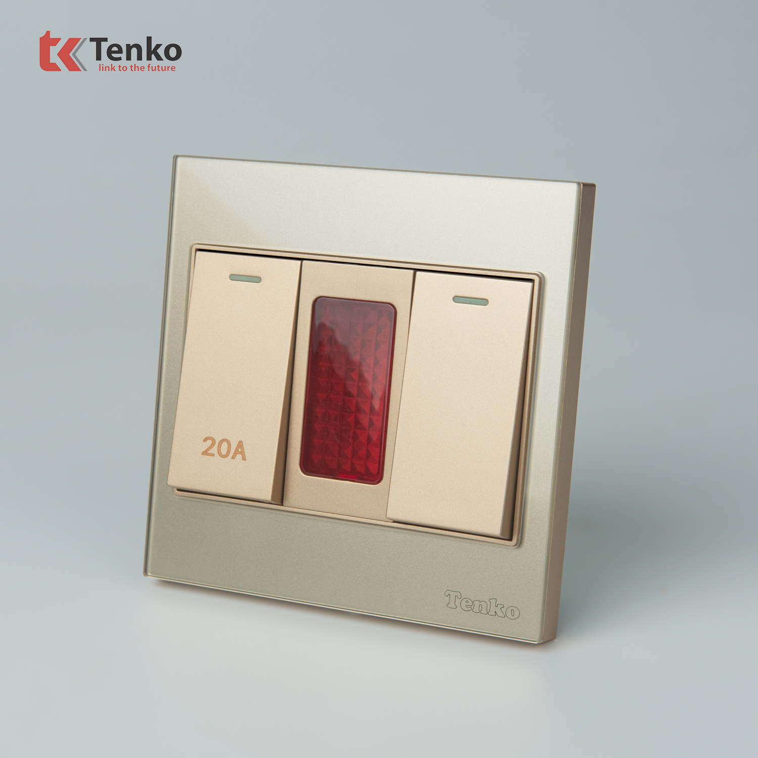 C&ocirc;ng Tắc 20A C&ocirc;ng Suất Cao K&egrave;m Đ&egrave;n B&aacute;oTK-V18-081