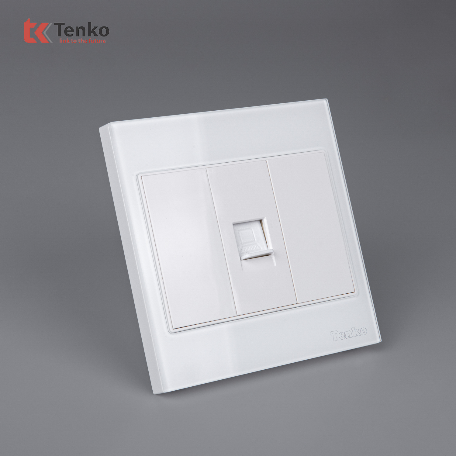 Ổ Cắm Mạng &Acirc;m tường Mặt K&iacute;nh Cường Lực TK-V18-073