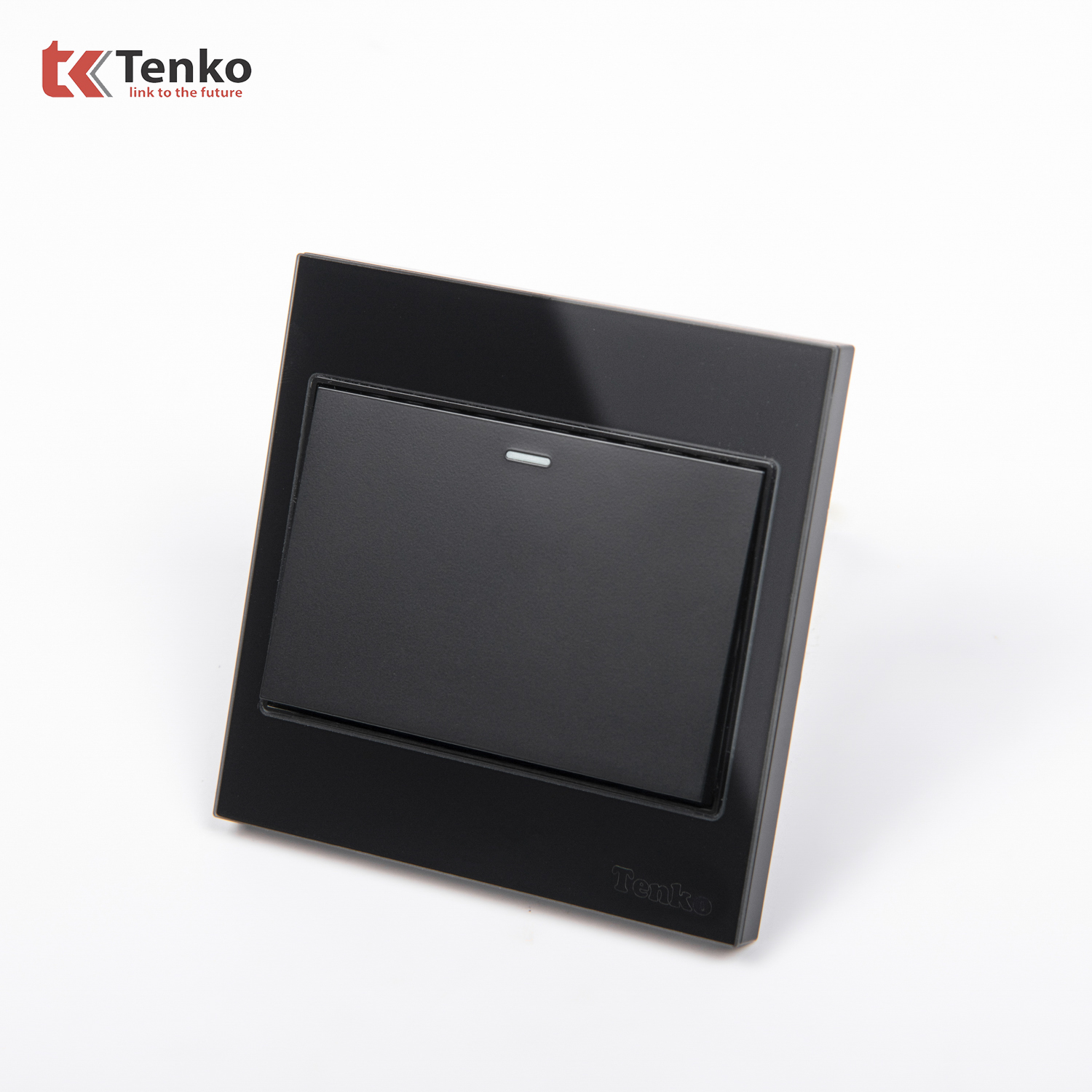 C&ocirc;ng Tắc 1 N&uacute;t Mặt K&iacute;nh Cường Lực Tenko TK-V18-01
