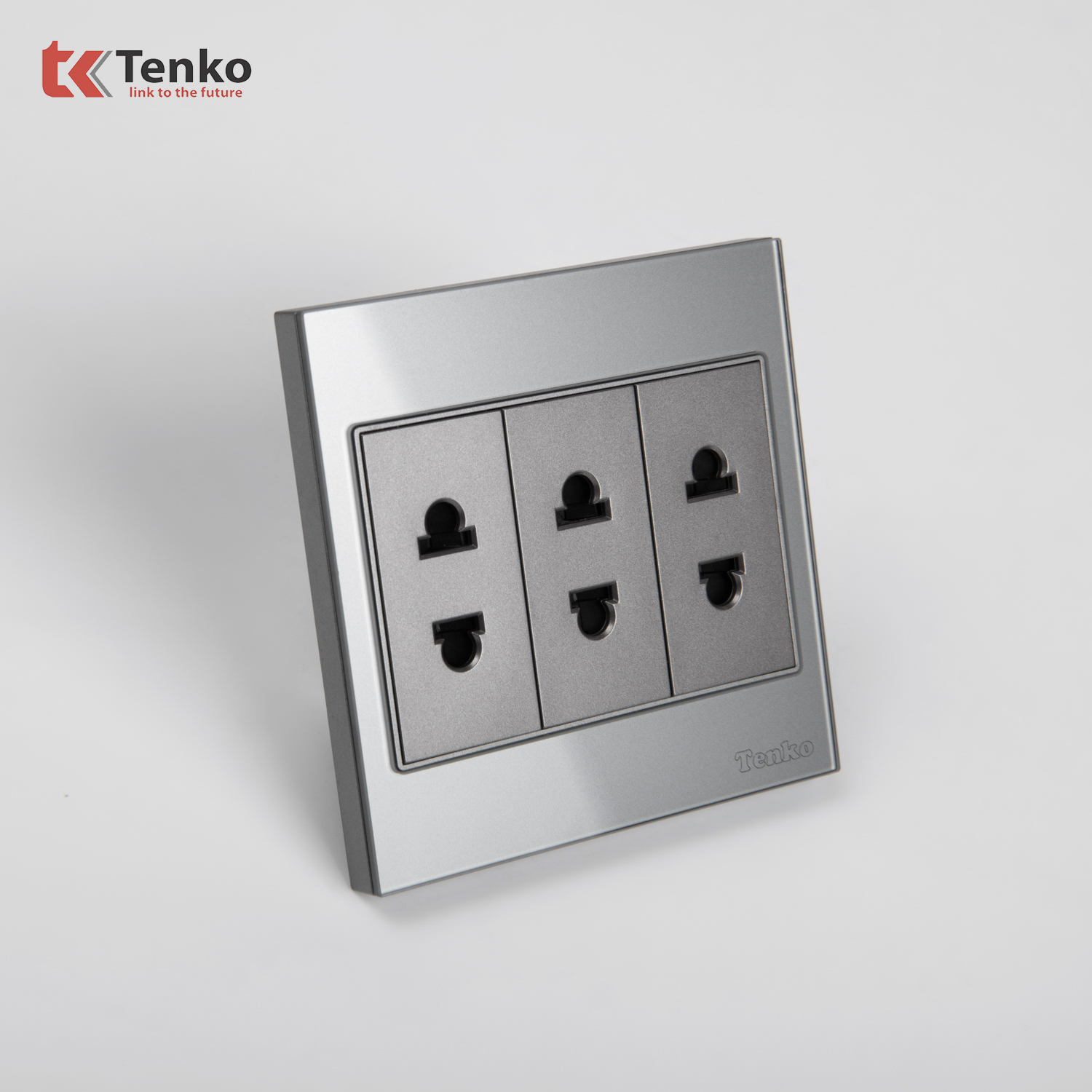 Ổ Cắm Điện K&iacute;nh Cường Lực Tenko TK-V18-020