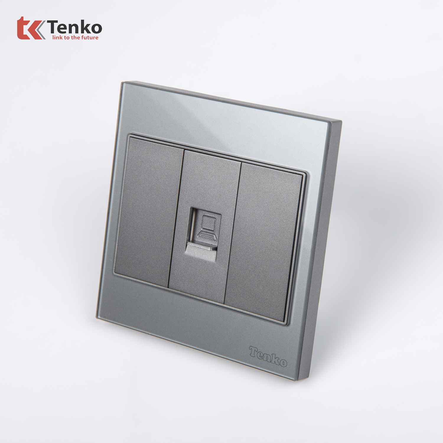 Ổ Cắm Mạng &Acirc;m tường Mặt K&iacute;nh Cường Lực  TK-V18-073