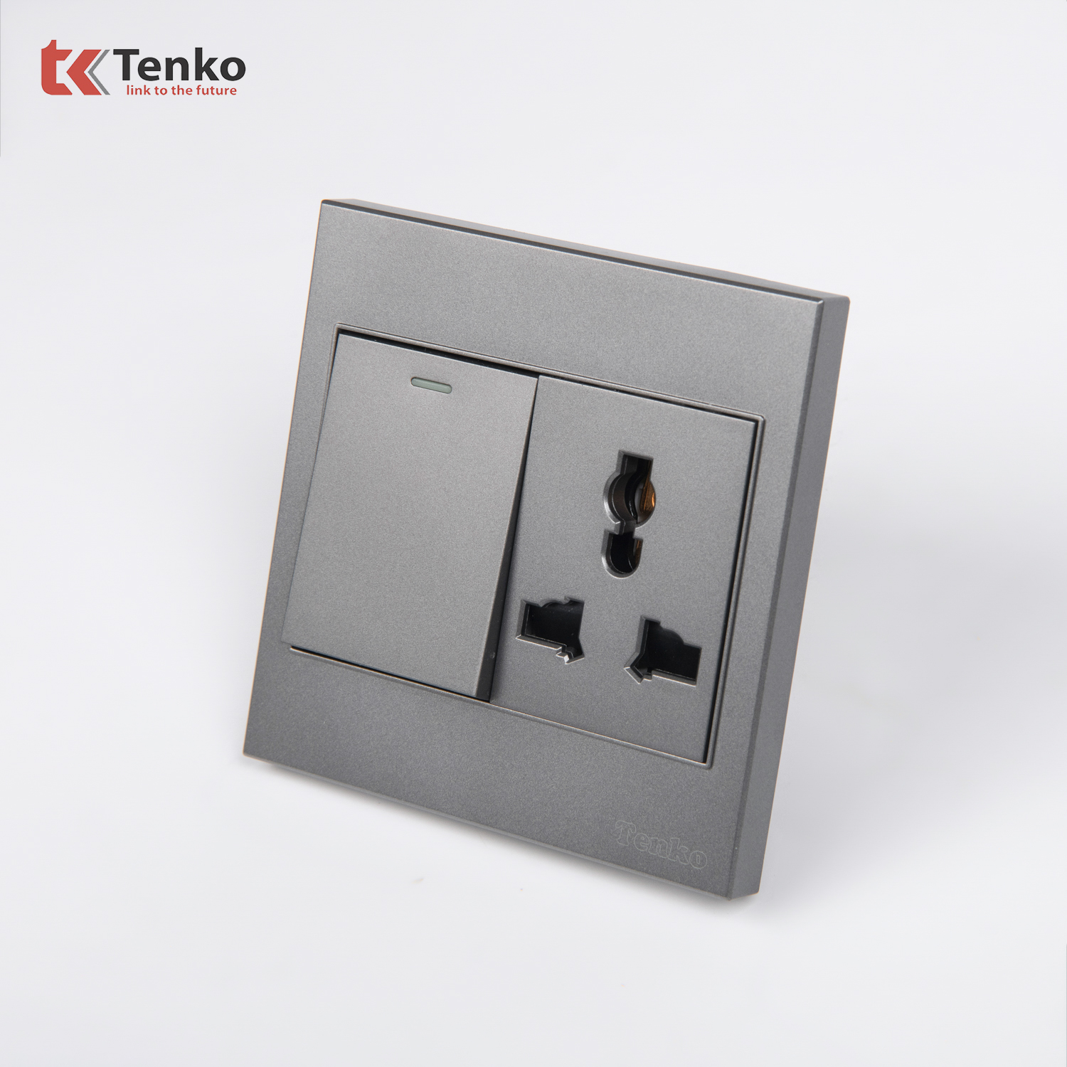 C&ocirc;ng Tắc Ổ Cắm Điện Nhựa ABS Tenko TK-V1-039