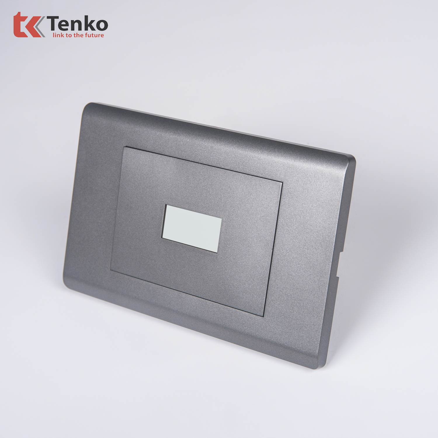 Mặt Át Khối + Gông TENKO TK-C25-AK Mặt Nhựa PC Xám