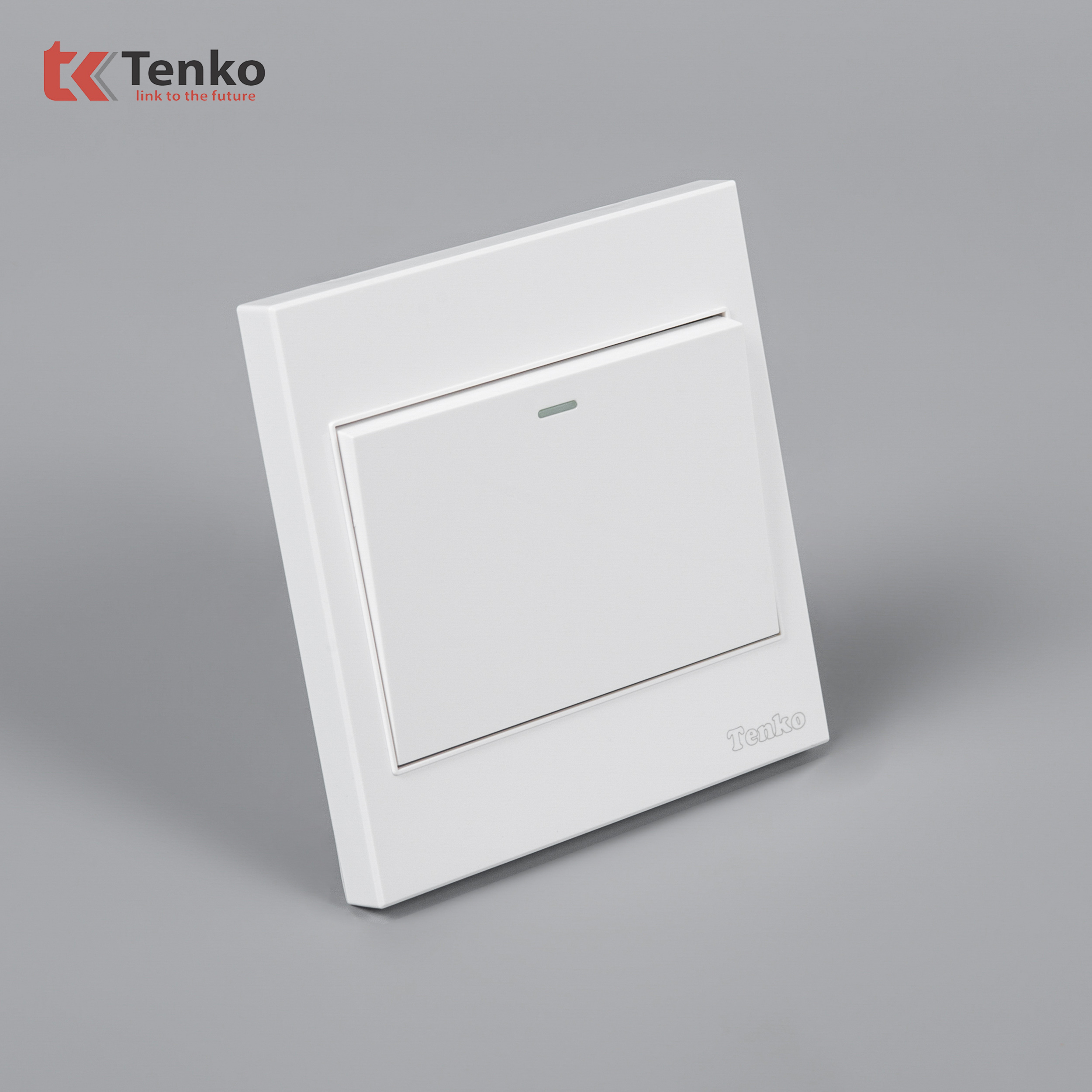 C&ocirc;ng Tắc 1 N&uacute;t Mặt Nhựa ABS Tenko TK-V1-01
