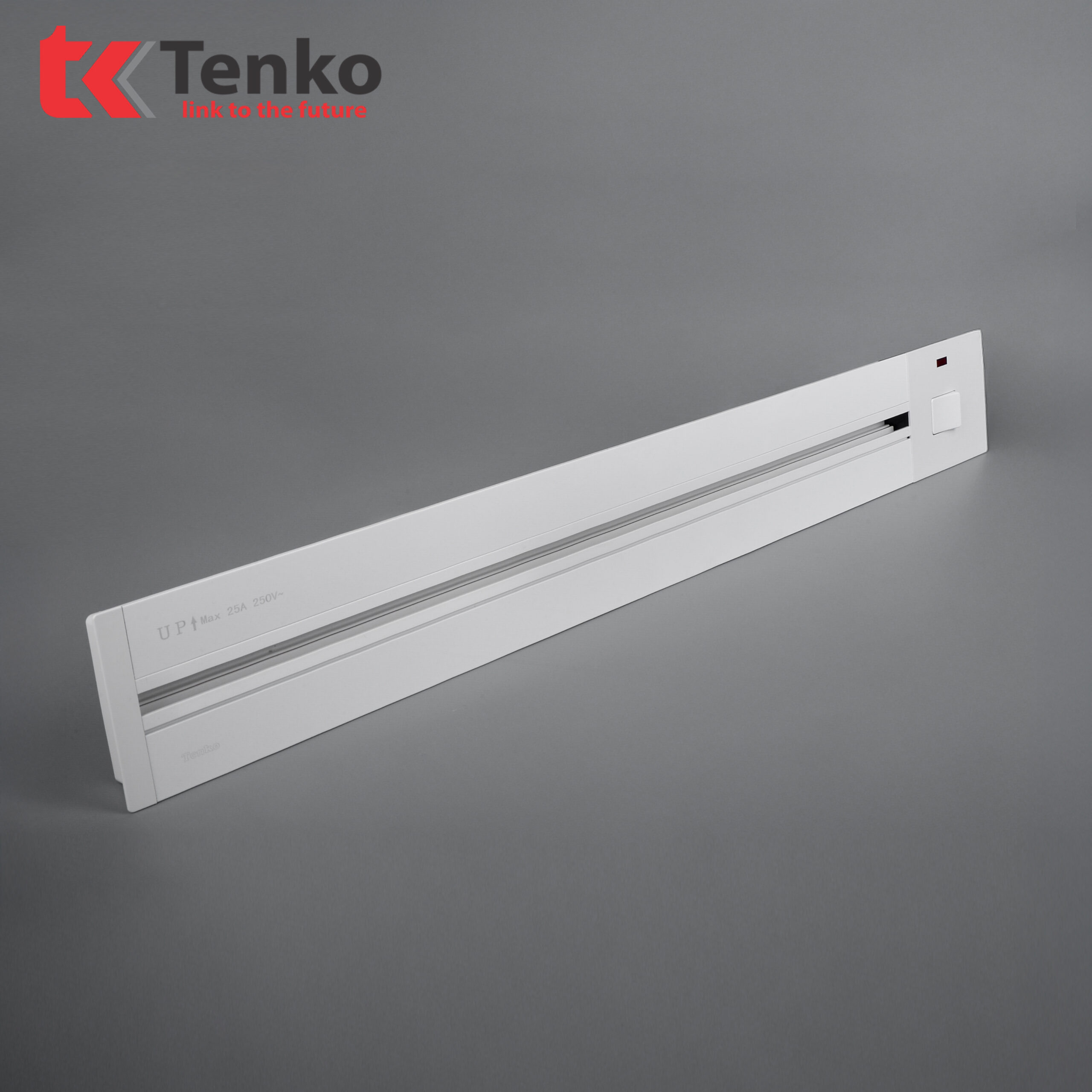 Thanh Ray Âm Tường 100cm Rãnh Lớn TK-RA100A Trắng