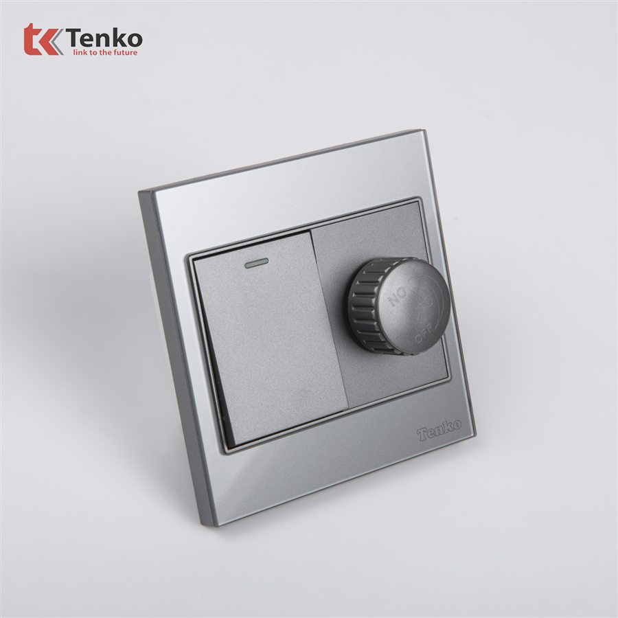 Chiết Áp Quạt+Công Tắc TK-V18-07