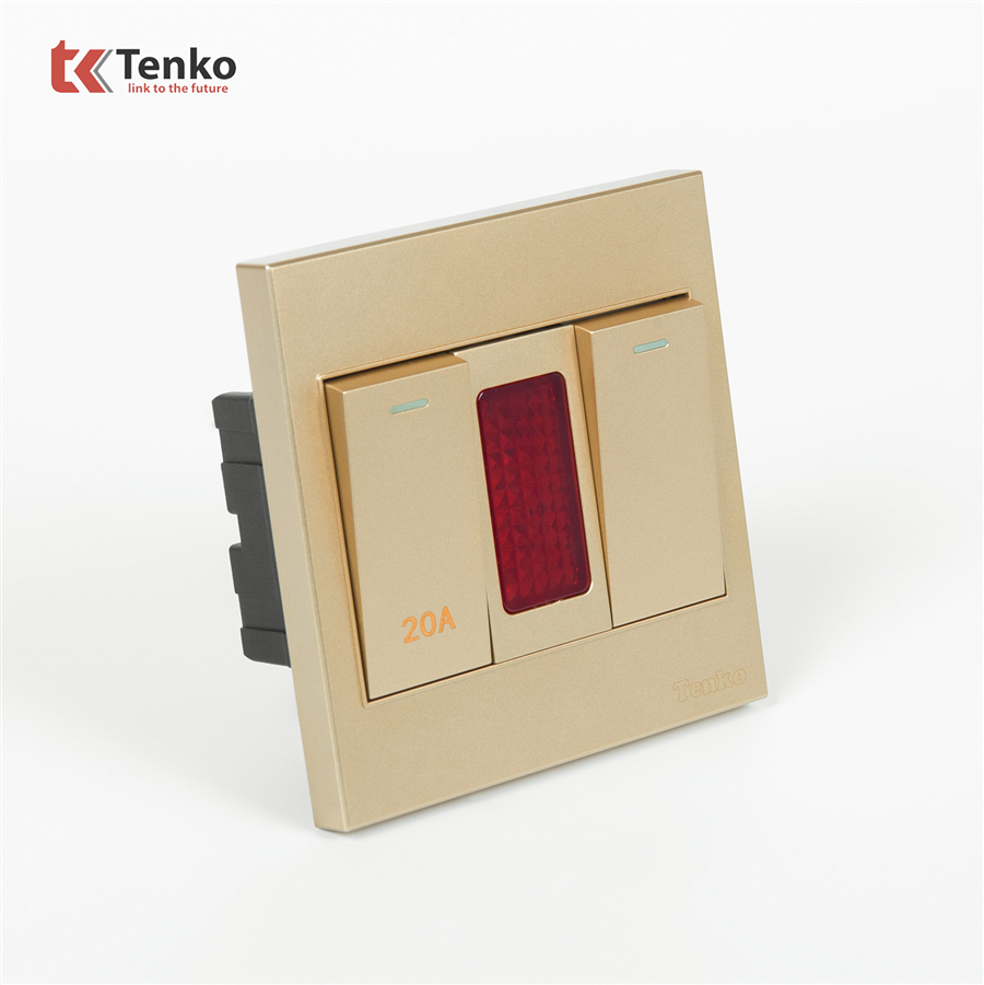 Công Tắc 20A Công Suất Cao Kèm Đèn Báo TK-V1-081