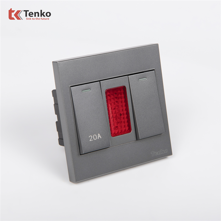 Công Tắc 20A Công Suất Cao Kèm Đèn Báo TK-V1-081