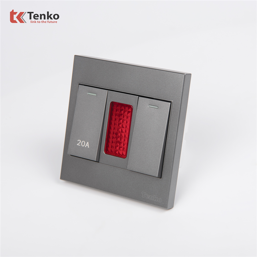 Công Tắc 20A Công Suất Cao Kèm Đèn Báo TK-V1-081