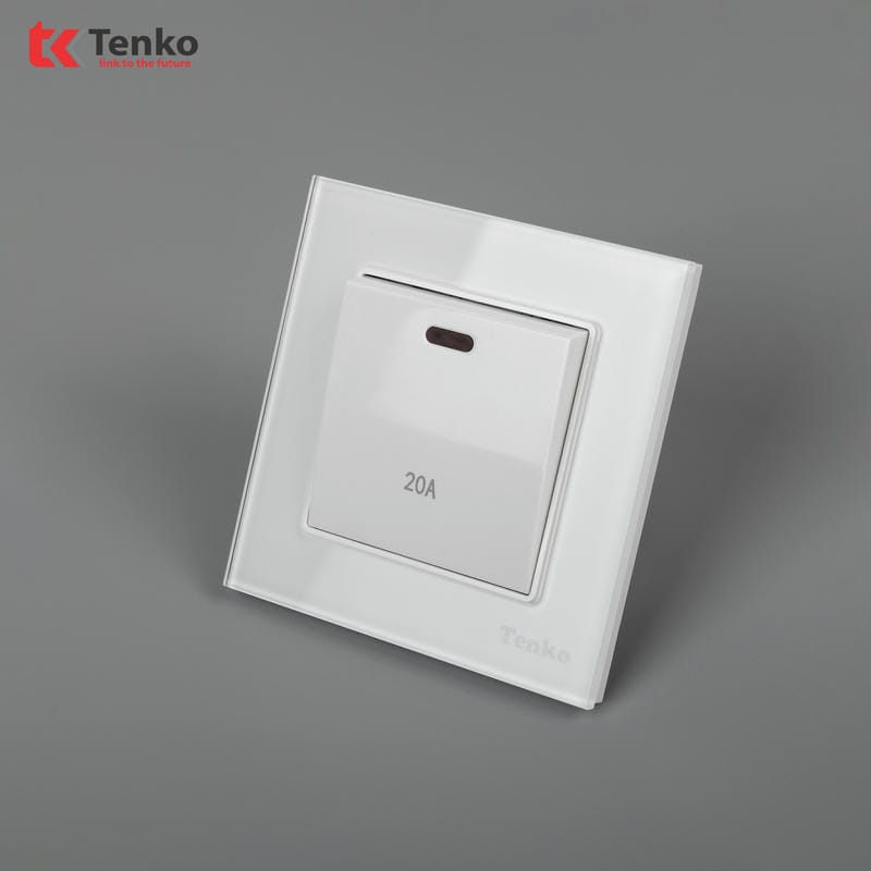 Công Tắc 20A Mặt Kính Cường Lực TK-F71D-87T
