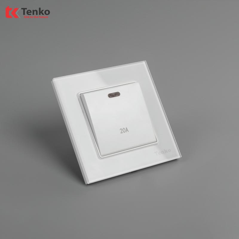 Công Tắc 20A Mặt Kính Cường Lực TK-F71D-87T