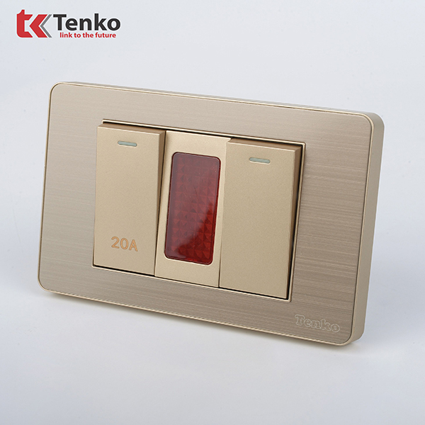 Công Tắc 20A Và Công Tắc Mặt Kim Loại TK-C7G-081