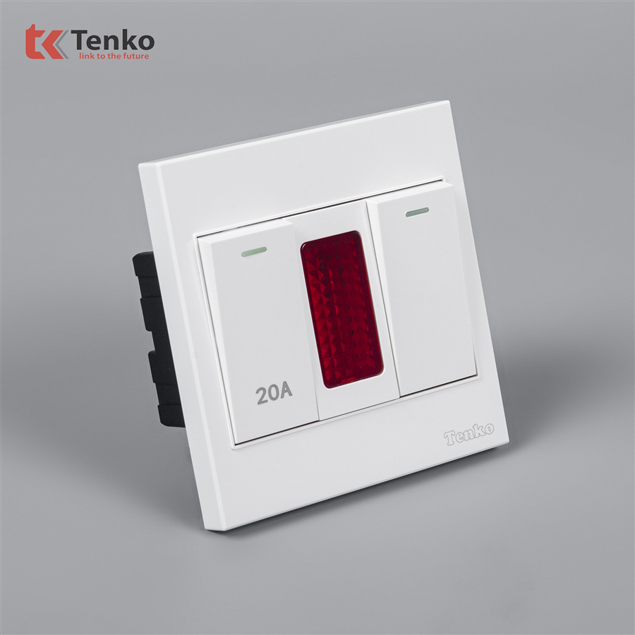 Công Tắc Đơn Và Công Tắc 20A Tenko TK-V1-081