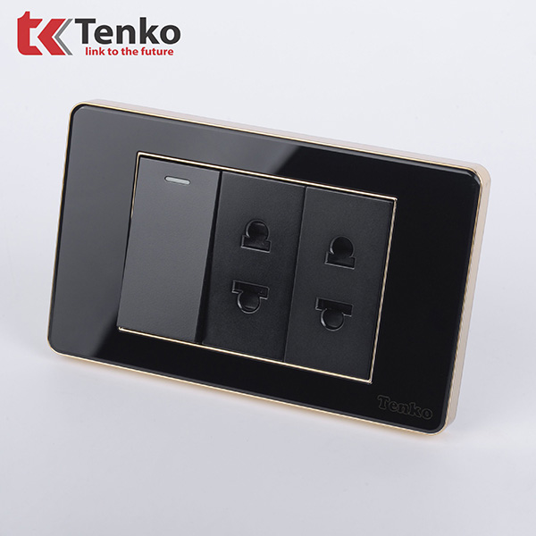 Công Tắc, Ổ Cắm Điện Mặt Nhựa Epoxy TK-C26-027