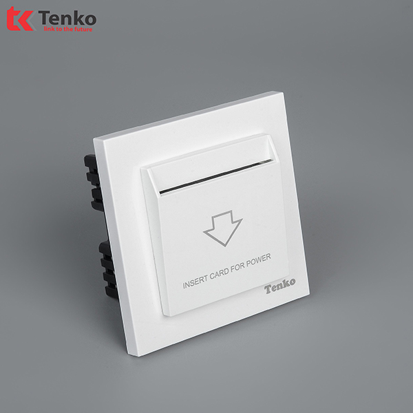 Công Tắc Thẻ Từ Mặt Nhựa Cao Cấp TT-66 Trắng
