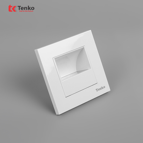 Đèn LED Âm Tường Mặt Nhựa Cao Cấp TT-93 Trắng