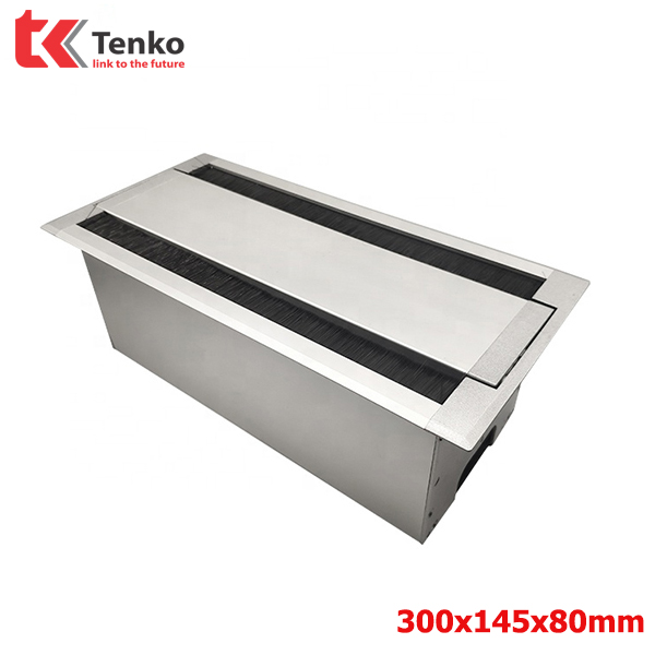Hộp Âm Bàn Phòng 3 Module Bật Nắp 2 Chiều TK-HC3S