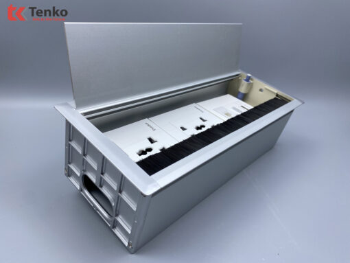 Hộp Điện Âm Bàn Họp Tenko TK-AB3S-06 Bạc
