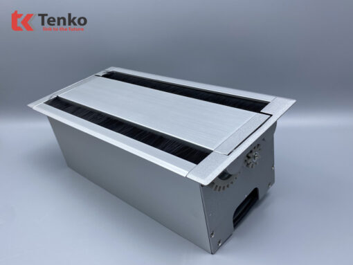 Hộp Điện Âm Bàn Mở 2 Chiều Tenko TK-HC3S-01 Bạc