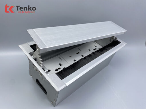 Hộp Điện Âm Bàn Mở 2 Chiều Tenko TK-HC3S-02 Bạc