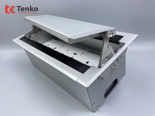Hộp Điện Âm Bàn Mở 2 Chiều Tenko TK-HC3S-02 Bạc