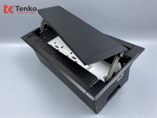 Hộp Điện Âm Bàn Mở 2 Chiều Tenko TK-HC3S-05 Đen