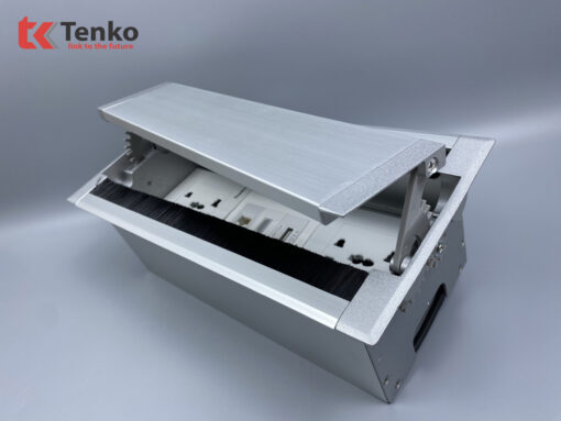 Hộp Điện Âm Bàn Mở 2 Chiều Tenko TK-HC3S-06 Bạc