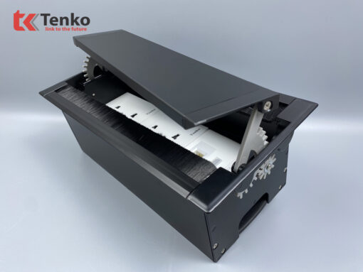 Hộp Điện Âm Bàn Mở 2 Chiều Tenko TK-HC3S-06 Đen