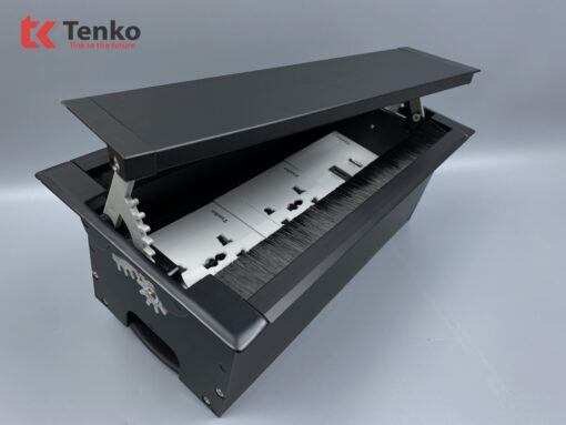 Hộp Điện Âm Bàn Mở 2 Chiều TK-HC3S-03 Đen