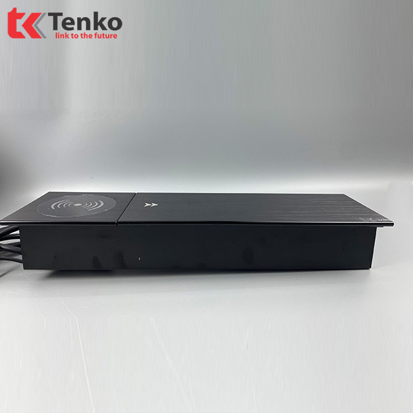 Hộp Điện Âm Bàn TK-BT01 Nắp Trượt Sạc Không Dây