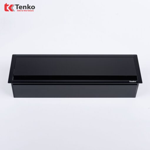 Hộp Điện Nhôm Âm Bàn Họp Tenko TK-AB4S Đen