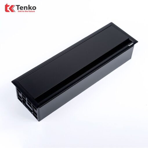 Hộp Điện Nhôm Âm Bàn Họp Tenko TK-AB4S Đen