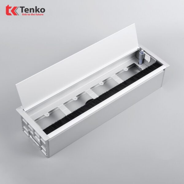 Hộp Nhôm Âm Bàn Họp Chính Hãng Tenko TK-AB4S Bạc