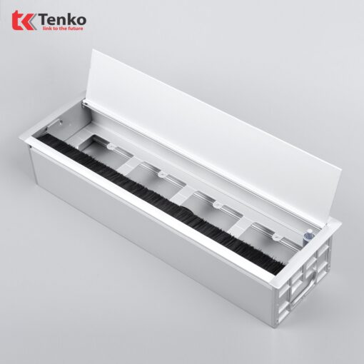 Hộp Nhôm Âm Bàn Họp Chính Hãng Tenko TK-AB4S Bạc