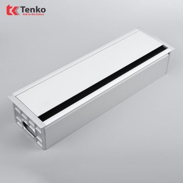 Hộp Nhôm Âm Bàn Họp Chính Hãng Tenko TK-AB4S Bạc