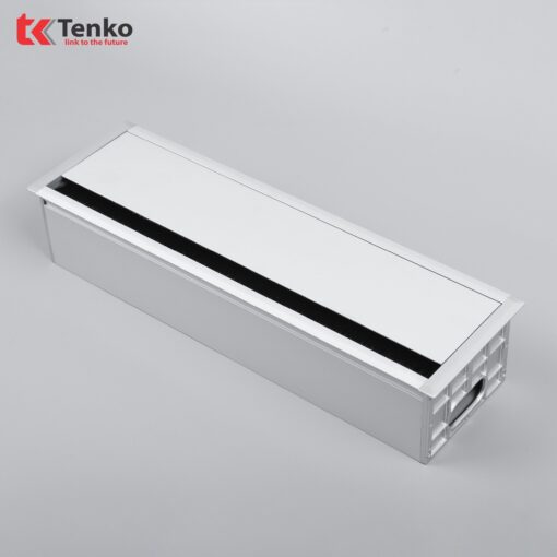 Hộp Nhôm Âm Bàn Họp Chính Hãng Tenko TK-AB4S Bạc