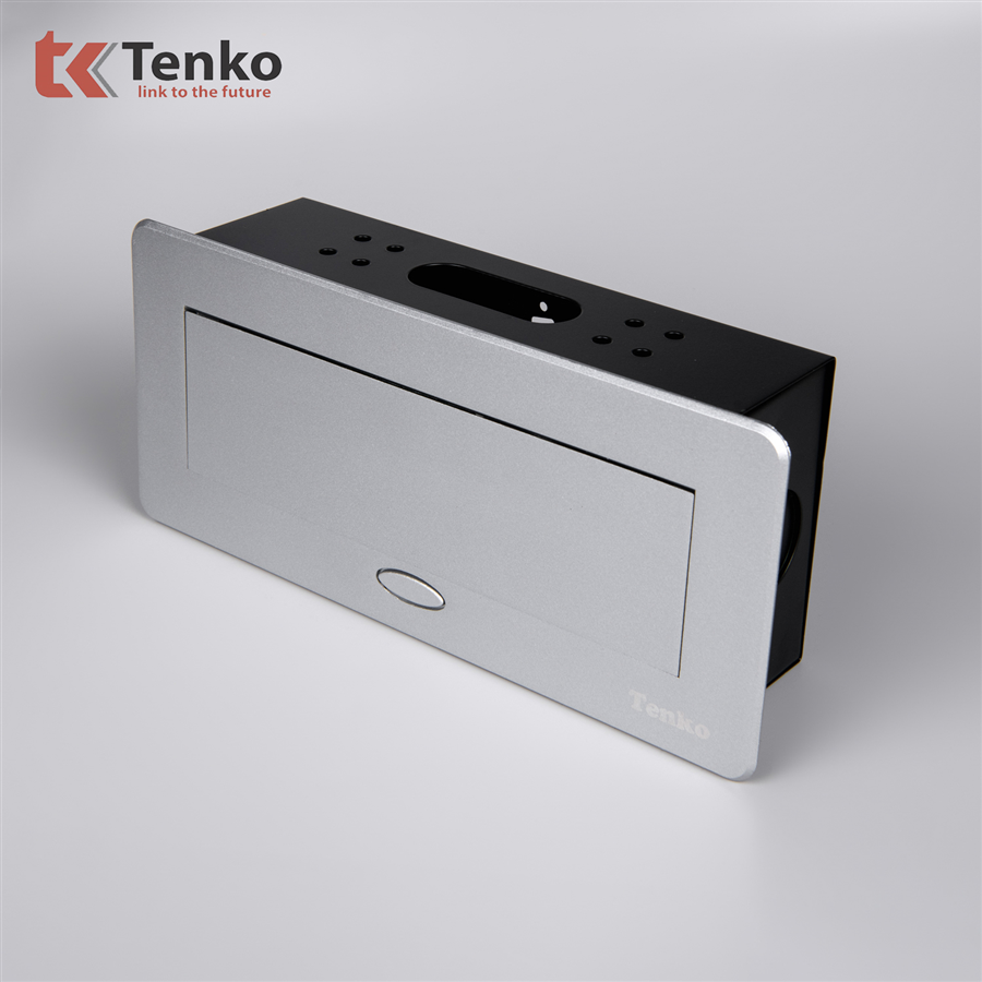 Hộp Ổ Cắm Điện Âm Bàn Họp TK-AS06DN-09