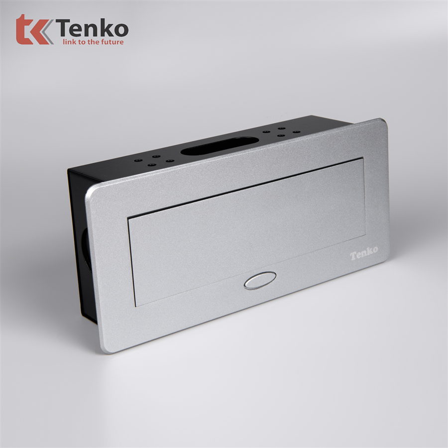 Hộp Ổ Cắm Điện Âm Bàn Họp TK-AS06DN-09