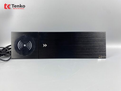 Hộp ổ điện âm bàn Tenko TK-BT01 nắp trượt màu đen