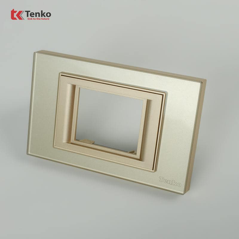 Mặt Át Đôi + Gông Mặt Kính Cường Lực C18-B-AD Vàng