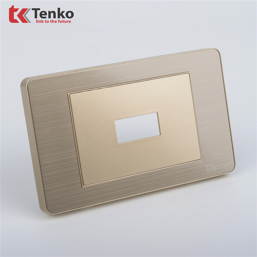 Mặt át Khối + Gông mặt kim loại Tenko TK-C7G-AK