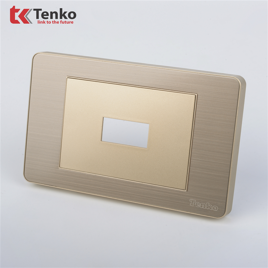 Mặt át Khối + Gông mặt kim loại Tenko TK-C7G-AK