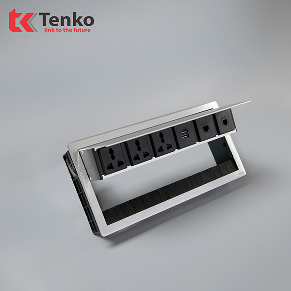 Nắp Ổ Cắm Điện Âm Bàn Tích Hợp Mạng LAN TK-N06-01